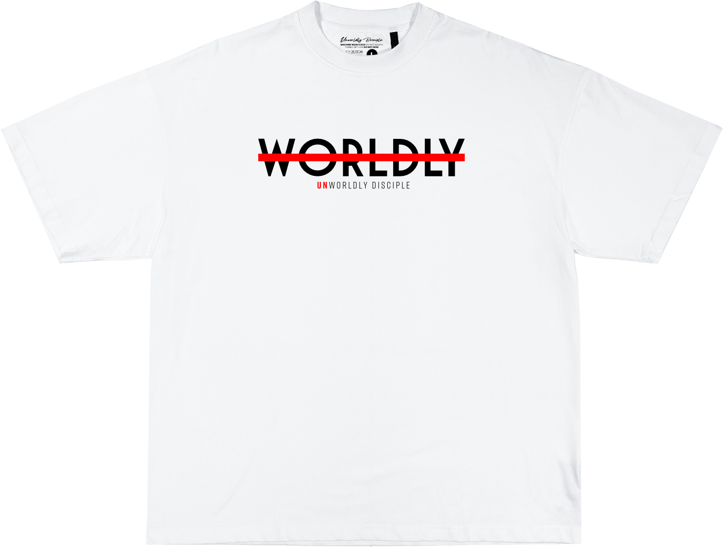 Unworldly Disciple - Strikethrough T-Shirt